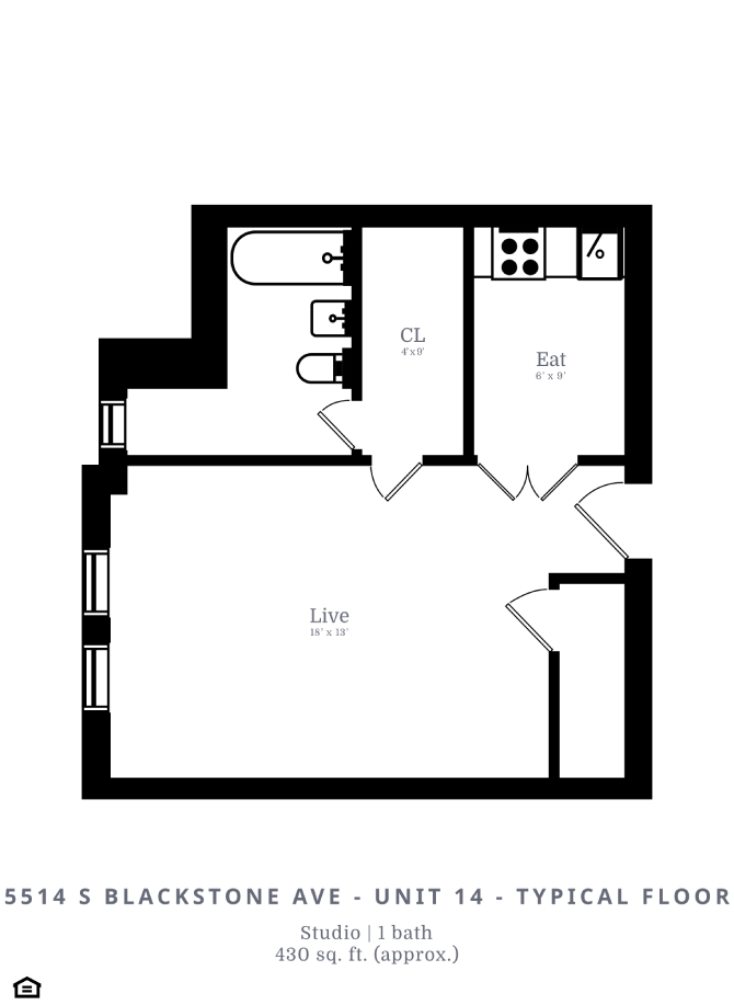 5514 S Blackstone Ave Studio-2 Beds Apartment for Rent - Photo Gallery 16